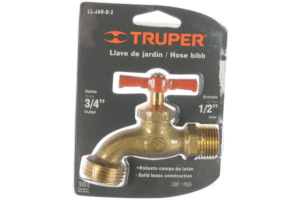 Сливной кран 1/2" Truper LL-JAR-B 13147