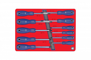 Набор отвёрток TORX, ложемент, 11шт МАСТАК 5-4411