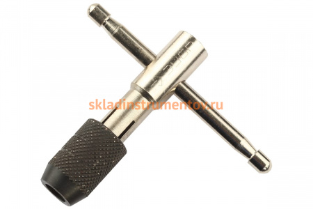 Т-образный метчикодержатель с фиксирующим шариком, Зубр М8-М12, L-83мм/L-100мм 28136-83