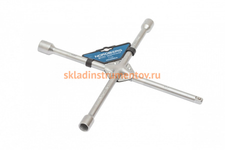 Баллонный крестовой ключ 17мм*19мм*21мм*1/2 дюйма NORDBERG NT1721