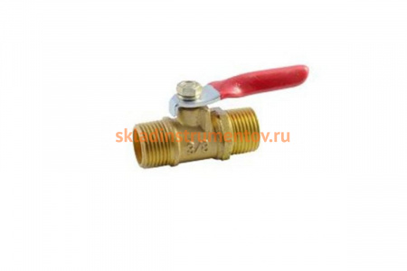 Шаровой воздушный кран ROCKFORCE наружная резьба 3/8х3/8 RF-SP019/3/8