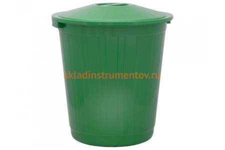 Бак Тара.ру с крышкой 80л зеленый 12897