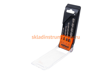 Набор сверл по бетону 4 шт. AV Steel AV-803504