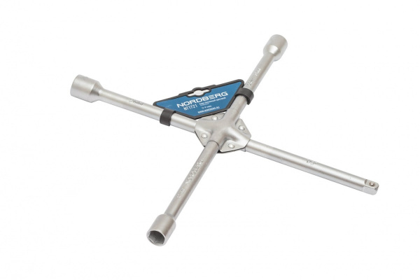 Баллонный крестовой ключ 17мм*19мм*21мм*1/2 дюйма NORDBERG NT1721