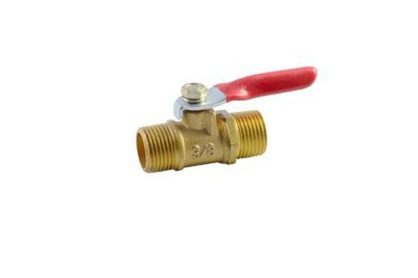 Шаровой воздушный кран ROCKFORCE наружная резьба 3/8х3/8 RF-SP019/3/8