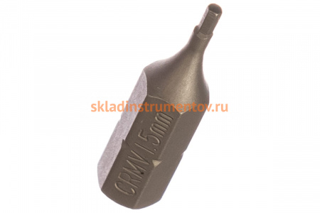 Бита-шестигранник (HEX1.5 мм; 25 мм; 1/4) FORCE 12425015