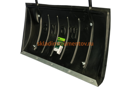 Пластиковый движок для снега с П-образной ручкой 790х450мм СИБРТЕХ Россия 61594