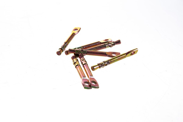 Потолочный анкер с кольцом ЗУБР 6 x 60 мм, 100 шт, желтопассивированный, 302852-06-060