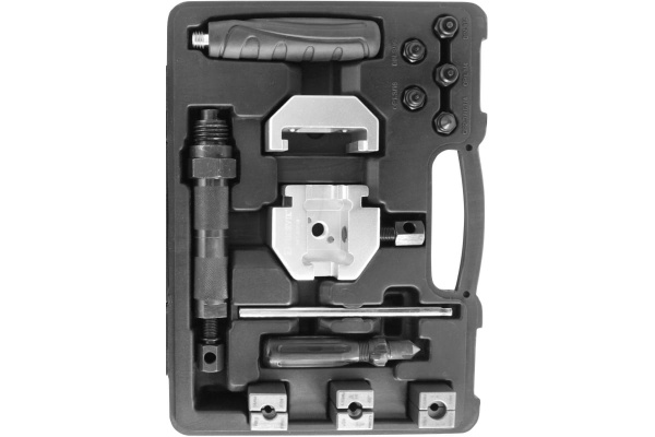 Набор для развальцовки трубок Thorvik 4.75-6 мм, с гидравлическим приводом, 16 предметов 53247