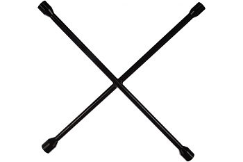 Удлиненный автомобильный ключ-крест 19-22-24-27 мм KRAFTOOL 27572