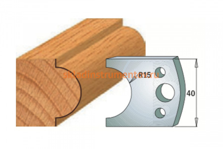 Комплект из 2-х ножей SP (40x4 мм) CMT 690.066