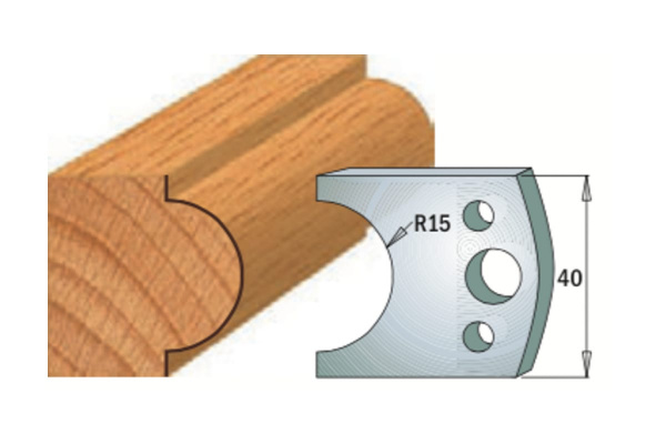Комплект из 2-х ножей SP (40x4 мм) CMT 690.066