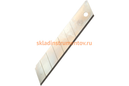 Лезвия сменные для ножей (25 мм; 7 сегментов) 5 шт. КОБАЛЬТ 242-052