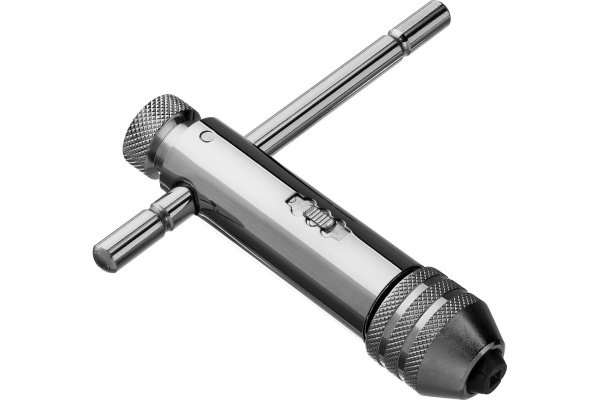 Метчикодержатель с храповым механизмом и реверсом М5-М12, 110 / 120 мм, ЗУБР 28138-110_z01