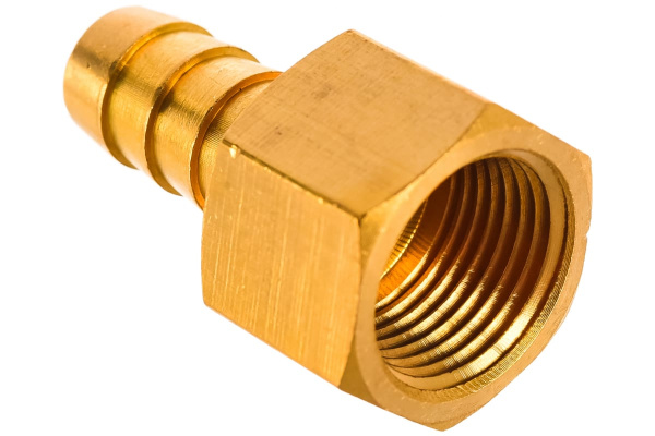 Штуцер пневматический (3/8"F - елочка 10 мм) ЭВРИКА ER-FFH06/06