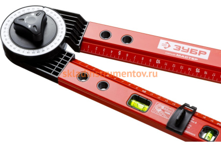 Складной уровень-угломер 500 мм ЗУБР МАСТЕР 34740