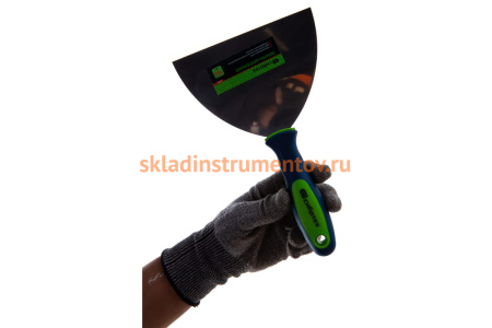 Шпательная лопатка из нержавеющей стали, 150 мм, 2-компонентная ручка СИБРТЕХ 85528