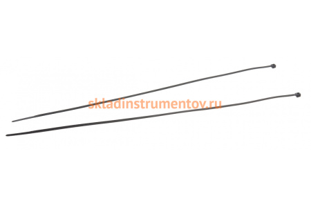 Универсальный пластиковый хомут ЭВРИКА черный 4.0x370мм 25шт ER-14372
