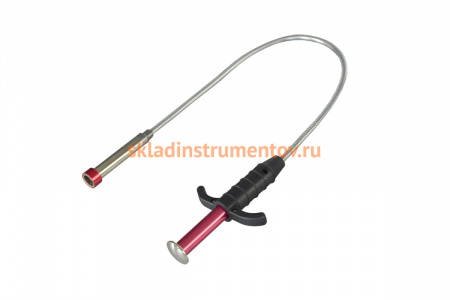 Гибкий цанговый захват WIEDERKRAFT 670 мм с магнитом и светодиодной подсветкой WDK-65114