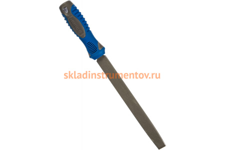 Плоский напильник с алмазным напылением 200 мм P 400 ЗУБР 33390-200-400