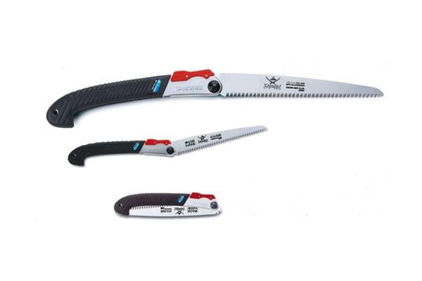 Пила складная, с прямым полотном 2 угла фиксации, в футляре SAMURAI MP-210-MH