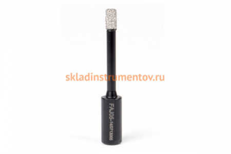Коронка алмазная по керамограниту MONDRILLO 5 мм MONTOLIT FAJ05