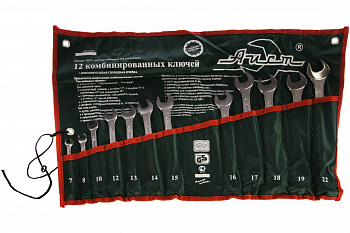 Набор ключей комбинированных 12 предметов AIST 0011412BX1-M 00-00009904