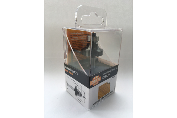 Фреза концевая радиусная с нижним подшипником Contractor (25.4x12.7 мм; R 6.35 мм) CMT K938-254