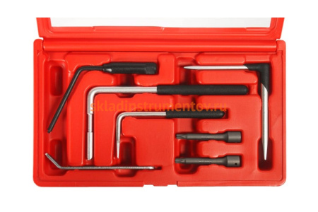 Набор инструментов для демонтажа подушки безопасности водителя (7 предметов в кейсе) JTC 4719