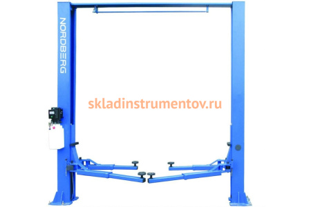 Подъемник с верхней синхронизацией, цельные стойки, 4 м NORDBERG N4120HL-4T 380V