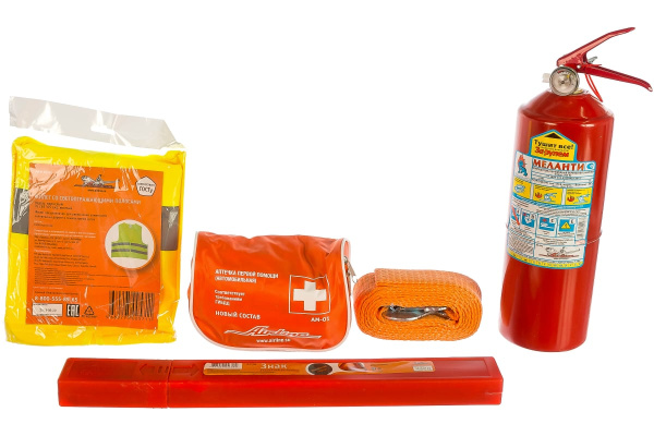 Набор автомобилиста 6 предметов Airline Техосмотр-2 ANA-002