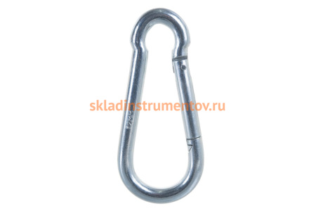 Карабин оцинкованный DIN 5299С 8 шт. (12 мм; ТФ5) Зубр 4-304545-12