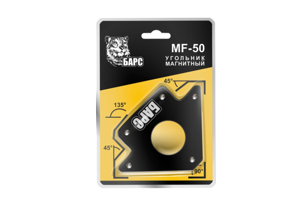 Угольник магнитный MF-50 LBS БАРС СВ000011086
