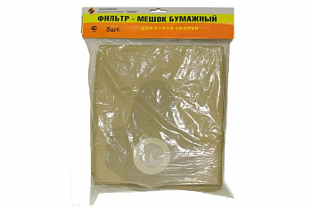 Фильтр-мешок бумажный 5 шт. для пылесоса К367 Энкор 25594