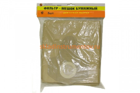 Фильтр-мешок бумажный 5 шт. для пылесоса К367 Энкор 25594