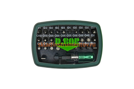 Набор бит (32 шт; Ph/Pz/Sl/Т/HEX/Sq) D.BOR D-SET-32B-1