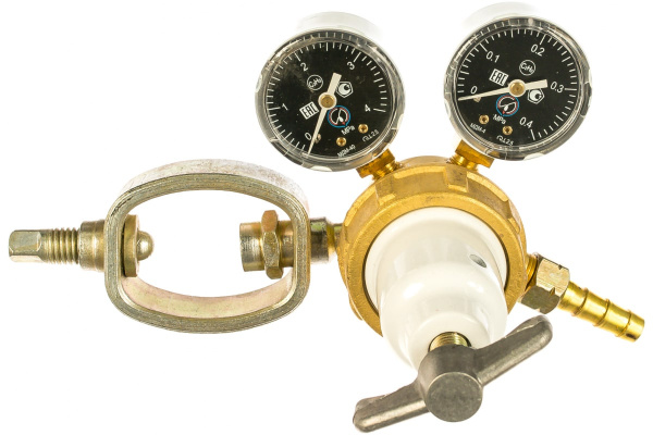 Редуктор ацетиленовый для газового баллона БАО-5-4 БАМЗ 1280004 Редуктор ацетиленовый для газового баллона БАО-5-4 БАМЗ 1280004