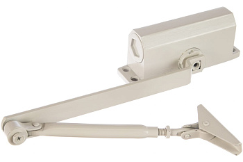 Дверной доводчик ЗУБР ПРОФЕССИОНАЛ для дверей массой до 40 кг, цвет белый 37911-50