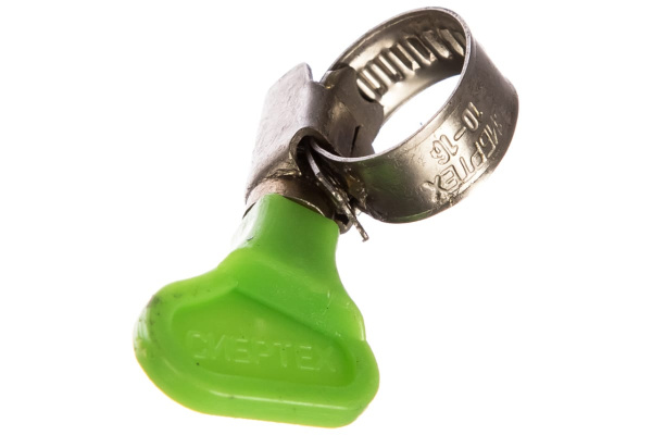 Металлические хомуты СИБРТЕХ, элемент крепления с формой ключа, 10-16мм, 2 шт 47648