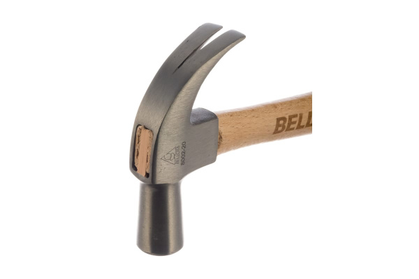 Молоток Bellota плотник, извлечение гвоздей от 0-1 мм, буковое дерево 800220