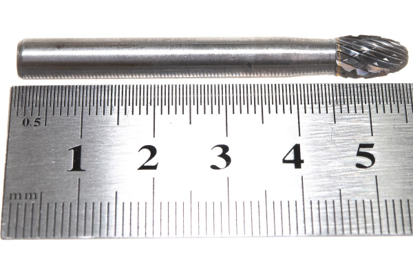 Твердосплавная борфреза тип Е (6х10 мм; хв-к 6 мм) MESSER E0610M06