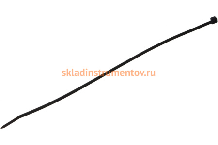 Нейлоновые хомуты Зубр черные, 3.6x250 мм, 100 шт. 309030-36-250