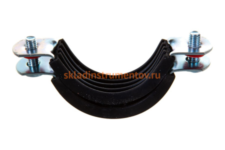 Трубный хомут с гайкой ЗУБР 1 1/2", 8штук, оцинкованный 37850-47-52