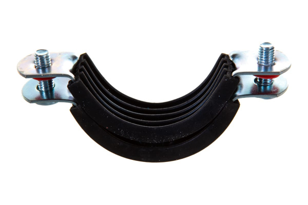 Трубный хомут с гайкой ЗУБР 1 1/2", 8штук, оцинкованный 37850-47-52