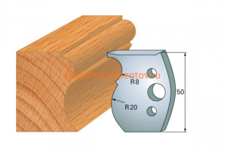 Комплект из 2-х ножей 50x4 SP CMT 690.502