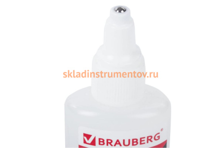 Клей-роллер BRAUBERG канцелярский для бумаги, картона, 45 г 225208