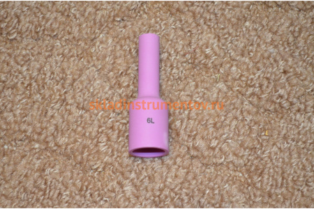 Сопло удлиненное газовая линза №6 (10 шт; 9.5 мм) для Sintig 17–18–26 КЕДР 7200014