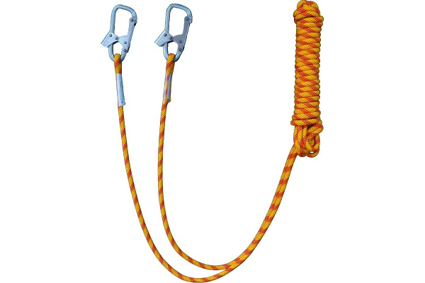 Строп из каната 10 м с 2 монтажными карабинами ПРОГРЕСС СЕФЕТИ Строп В 10 м 2 кар