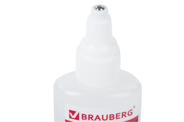 Клей-роллер BRAUBERG канцелярский для бумаги, картона, 45 г 225208