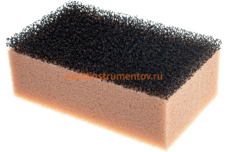 Комбинированная губка для удаления эпоксидной затирки СИБРТЕХ 160x95x60 мм 86839